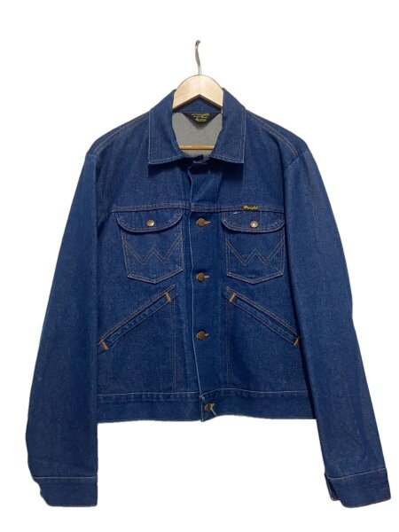 WRANGLER(ラングラー) / 80s/初期/三角黒タグ/濃紺/Gジャン/42/デニム