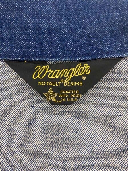 WRANGLER(ラングラー) / 80s/初期/三角黒タグ/濃紺/Gジャン/42/デニム