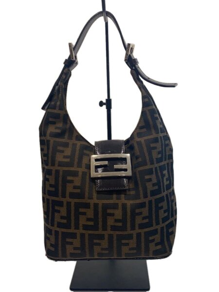 FENDI(フェンディ) / ズッカハンドバッグ/キャンバス/BRW/総柄 | 中古