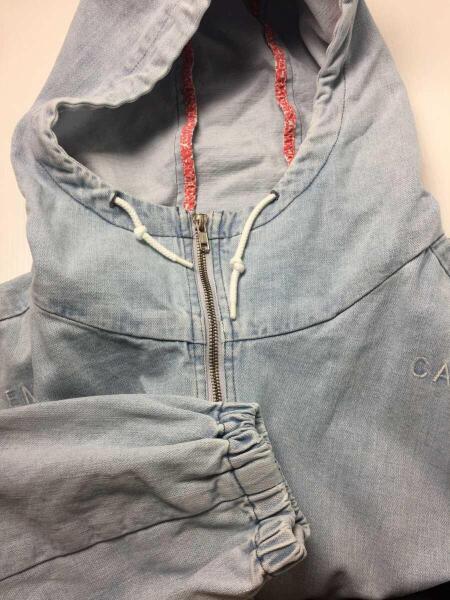 C.E シーイー CAVEMPT BLEACHED DENIM PARKA