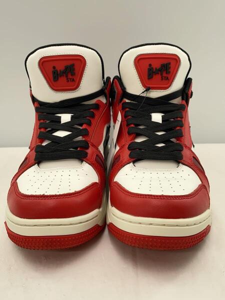 A BATHING APE(アベイシングエイプ) / ハイカットスニーカー/26cm/RED 