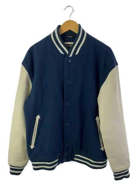 Columbia(コロンビア) / スタジャン/XL/ウール/dネイビー/無地 | 古着 