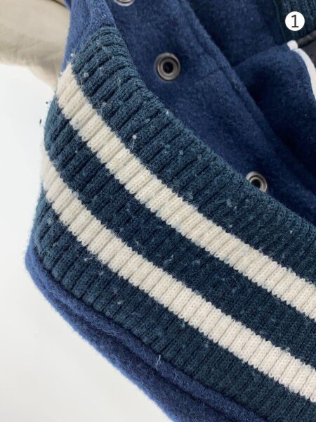 Columbia(コロンビア) / スタジャン/XL/ウール/dネイビー/無地 | 古着 