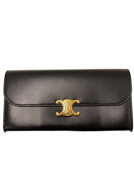 CELINE(セリーヌ) / 長財布/レザー/BLK/レディース/10E313 | 中古品の 