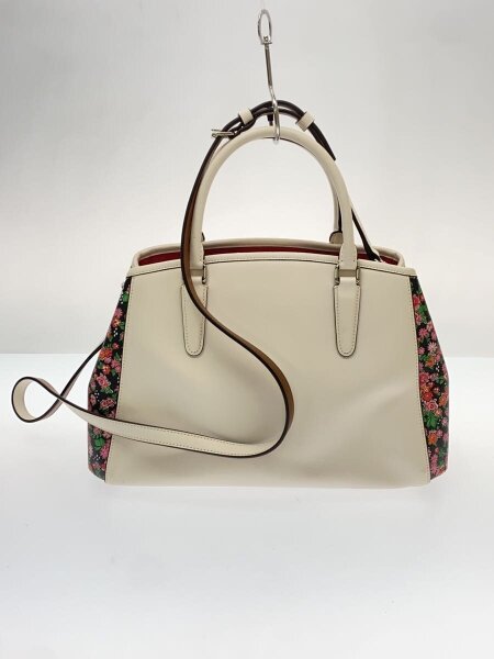 COACH(コーチ) / ハンドバッグ/--/WHT/花柄/F57631// | 中古品の販売