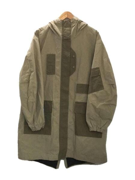 中古 MCQ ALEXANDER MCQUEEN 総柄モッズコート McQ Alexander McQueen