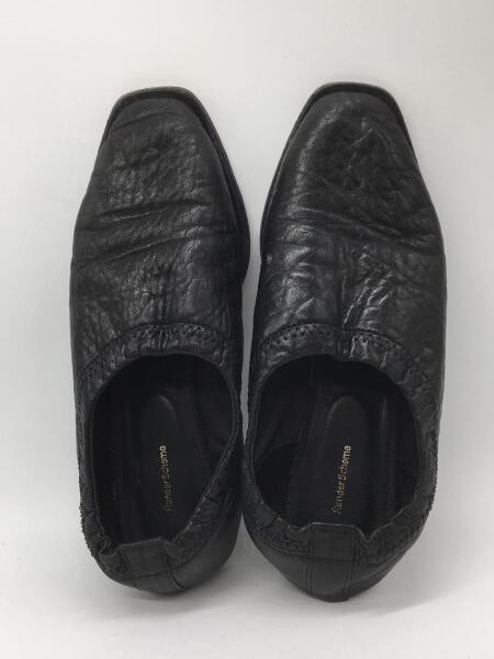 Hender Scheme(エンダースキーマ) / シューズ/レザースリッポン/BLK 