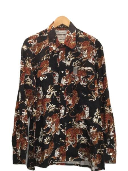 DAIRIKU(ダイリク) / Tiger L-S Shirt with Money Clip/虎柄 DAIRIKU(ダイリク) / Tiger L-S Shirt with Money Clip/虎柄