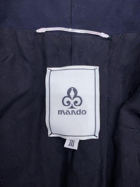 【新品未使用】mando セットアップ　サイズ3 MANDO(マンド) / セットアップ/3/ポリエステル/ブラック/無地 | 古着の