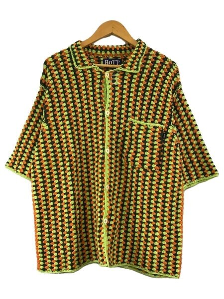 BoTT(ボット) / 24SS/半袖シャツ/M/コットン/マルチカラー/Cotton 