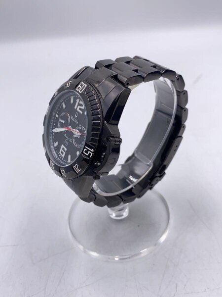 BULOVA(ブローバ) / クォーツ腕時計/アナログ/ステンレス/BLK/BLK 