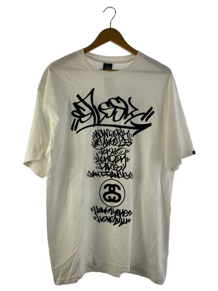 STUSSY(ステューシー) / 90s/COSTOMADE WORLD TOUR SLICK/Tシャツ/XL 