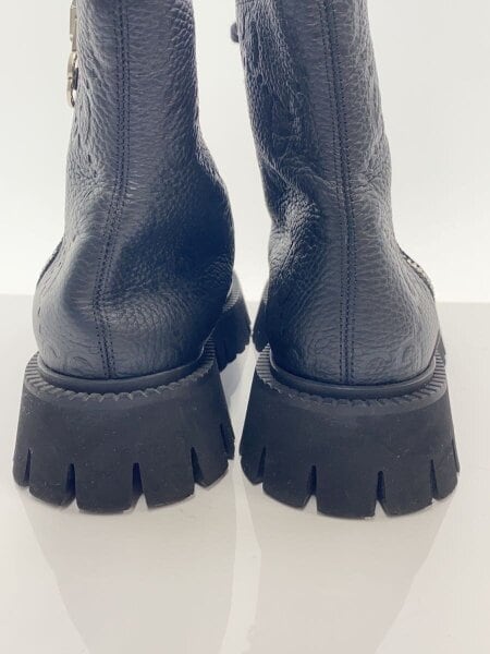 GUCCI(グッチ) / GG leather boots/35/BLK/レザー/751712 | 中古品の