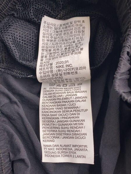 NIKE ACG(ナイキエーシージー) / ショートパンツ/XS/ナイロン/BLK/無地