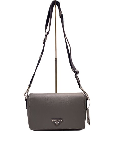 PRADA(プラダ) / ショルダーバッグ/サフィアーノレザー/GRY/2VD059