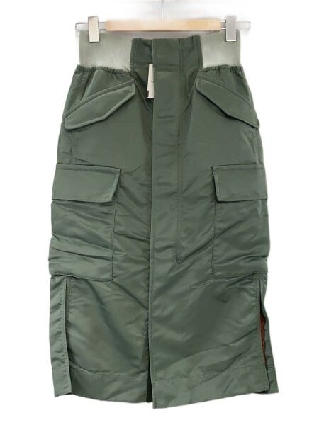 sacai(サカイ) / スカート/1/ナイロン/KHK/24-07519// | 古着の販売