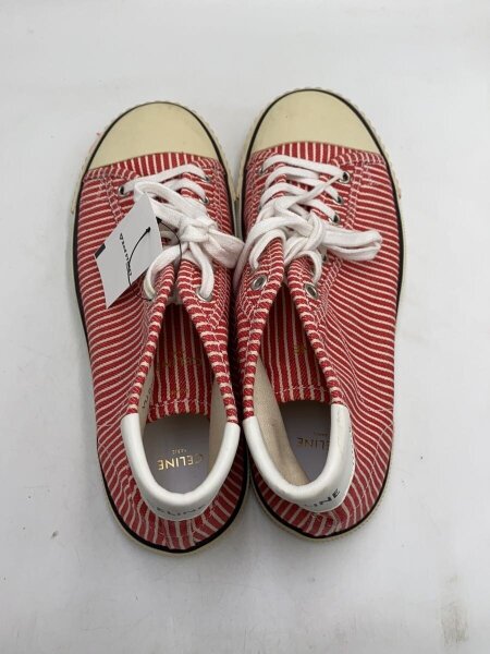 CELINE(セリーヌ) / ハイカットスニーカー/42/RED/キャンバス | 中古品 