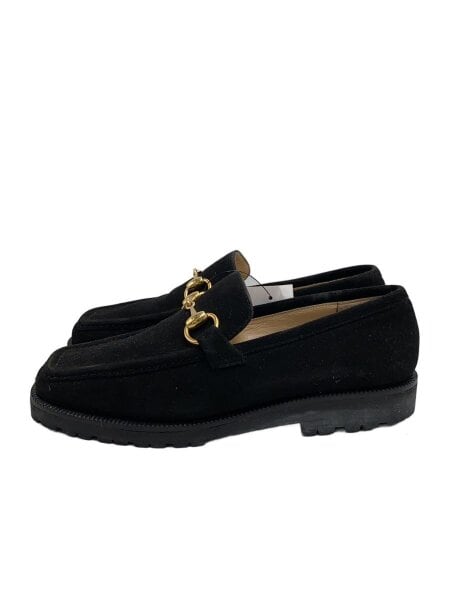 GUCCI(グッチ) / ホースビット/スクエア/ローファー/UK5/BLK