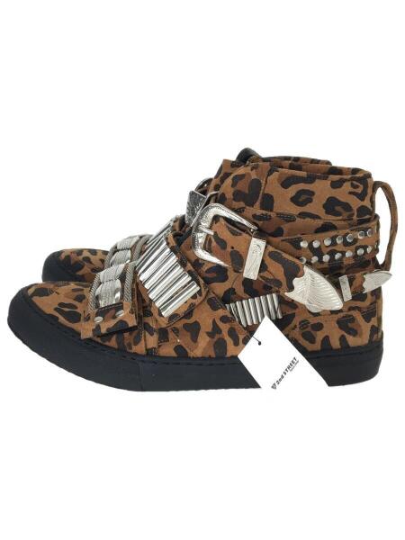 TOGA PULLA(トーガプラ) / LEOPARD PRINTED SUEDE/レオパードメタル 