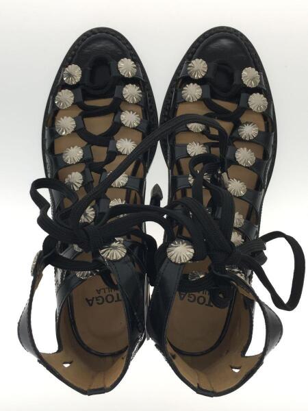 TOGA PULLA(トーガプラ) / カットアウトギリーシューズ/38/ブラック  