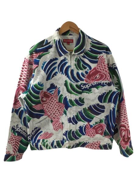 【総柄】Supreme Waves Work Jacket Multicolor Supreme Waves Work Jacket Multicolor Men's - SS20 - US