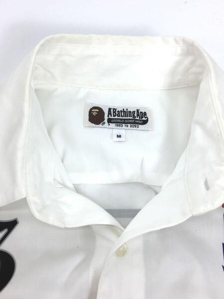 A BATHING APE(アベイシングエイプ) / MOTOR SPORT WIDE SHIRT/M 