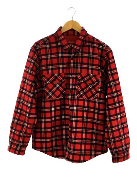 Supreme(シュプリーム) / 19AW/quilted arc logo flannel shirt/長袖