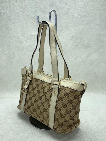 グッチ アビー 141471 GG キャンバス ハンドバッグ ベージュ GUCCI グッチ アビー GGキャンバス ワンショルダーバッグ 190525