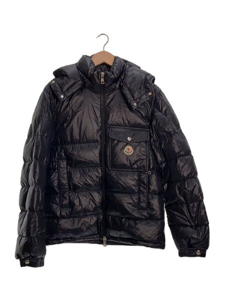 MONCLER(モンクレール) / WOLLASTON/ダウンジャケット/1/ナイロン/BLK 