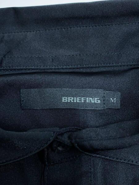 BRIEFING(ブリーフィング) / ポロシャツ/M/ナイロン/BLK/BRG233M90