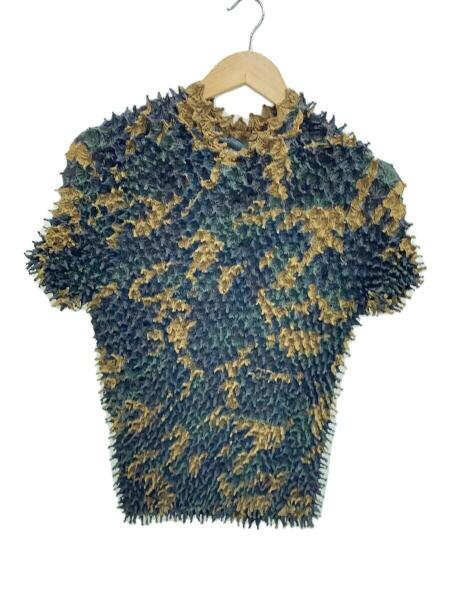 doublet(ダブレット) / SHIBORI CAMOUFLAGE PRINT T-SHIRT/タグ付き 