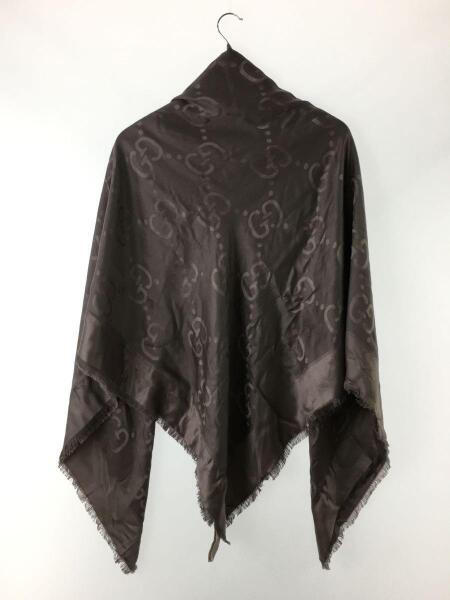 GUCCI(グッチ) / ストール/シルク/GRY/総柄/レディース/663671 3GC43  