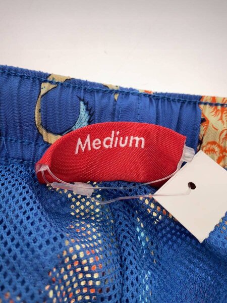 Supreme(シュプリーム) / 18SS/Alphabet Silk Pants/M/シルク/BLU/総柄