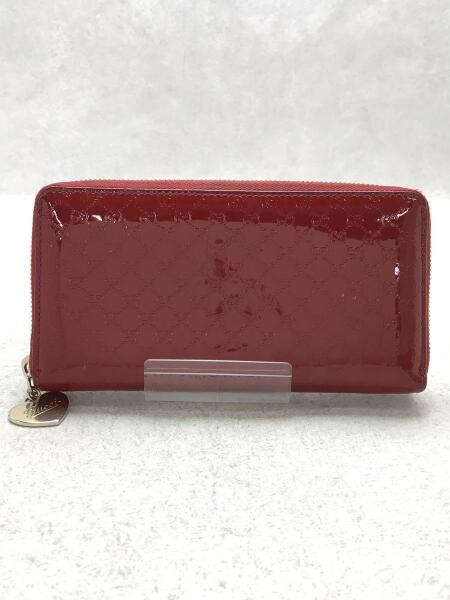 GUCCI(グッチ) / 長サイフ_マイクログッチシマ/エナメル/RED 