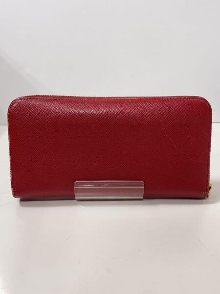 PRADA(プラダ) / 長財布/PVC/RED/無地/レディース/IML506 | 中古品の 
