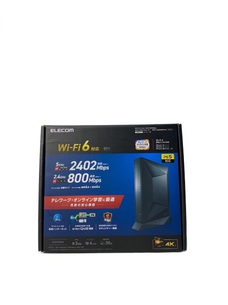 エレコム　ELECOM WRC-X3200GST3-B BLACK ELECOM WRC-X3200GST3-B ブラック ELECOM エレコム 無線LANルーター親