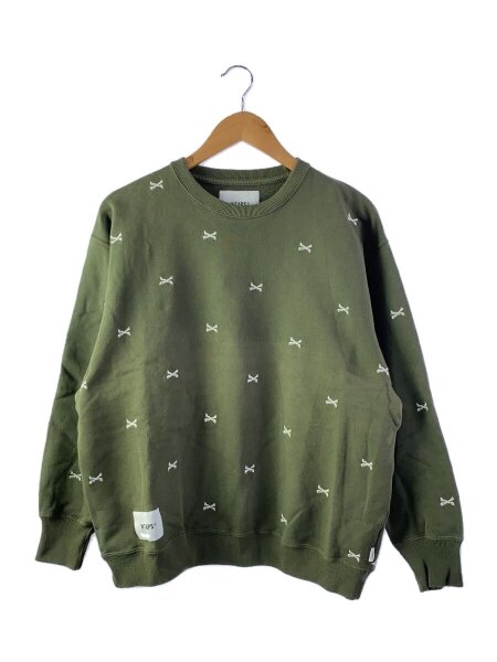 WTAPS(ダブルタップス) / スウェット/1/コットン/KHK/無地/222-ATDT 