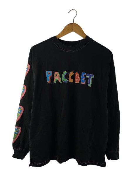 RASSVET(PACCBET)(ラスベート) / 長袖Tシャツ/L/コットン/BLK/プリント 
