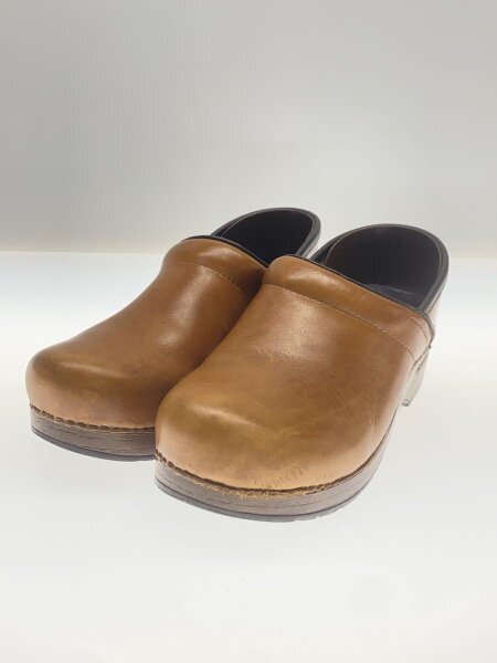 dansko ダンスコ レザー ストラップシューズ ブラウン 38 DANSKO(ダンスコ) / シューズ/38/CML/レザー | 中古品の販売・通販なら