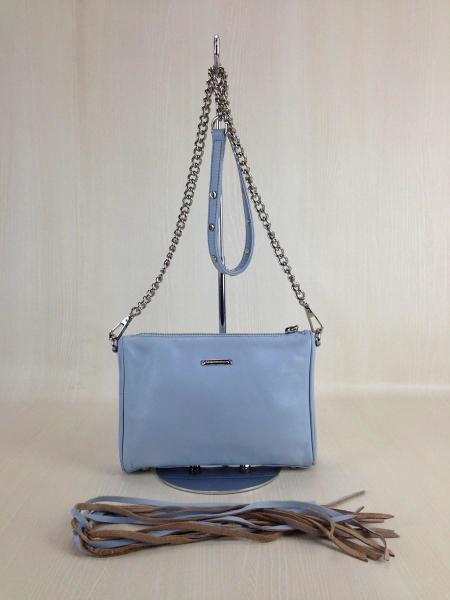 REBECCA MINKOFF(レベッカミンコフ) / ショルダーバッグ/レザー/ブルー 