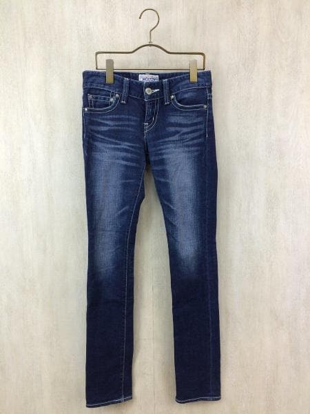 MOUSSY POWDER straight slim 25 インディゴブルー MOUSSYパウダーデニム MOUSSY POWDER straight slim 25 インディゴ