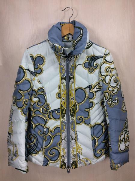 EMILIO PUCCI(エミリオプッチ) / ダウンジャケット/8/ブルー/グリーン