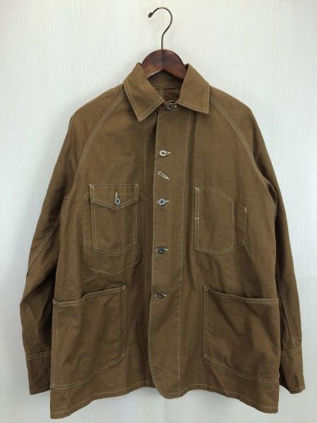 90s POST OVERALLS カバーオール USA製 ポスト チンスト □完売 POST OVERALLS チンスト カバーオール M ポストオーバーオールズ