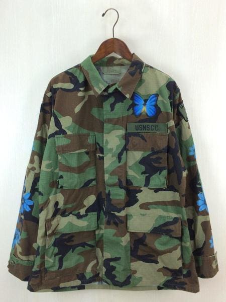 HURRAY HURRAY(フレイフレイ) / 17SS/フラワーファティーグシャツJKT 