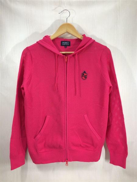 PEARLY GATES(パーリーゲイツ) / ジップパーカー/メッシュ/2/ピンク