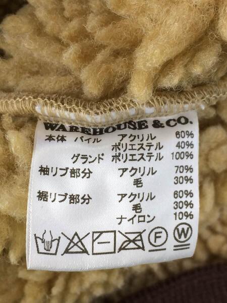 WAREHOUSE(ウェアハウス) / フリースジャケット/コットン/ベージュ 