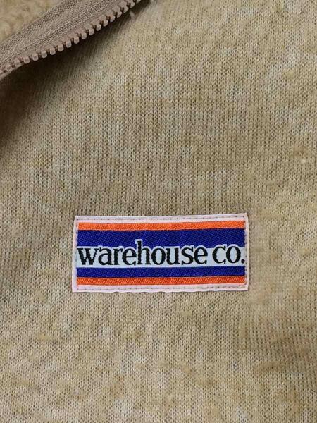 WAREHOUSE(ウェアハウス) / フリースジャケット/コットン/ベージュ 