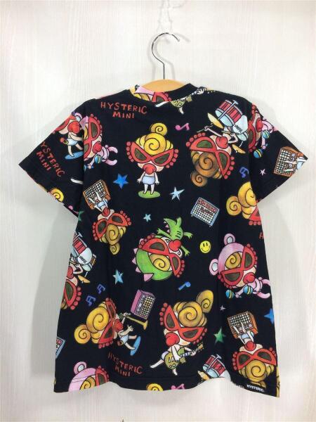 Hysteric Mini(ヒステリックミニ) / Tシャツ/110cm/コットン/BLK/総柄 