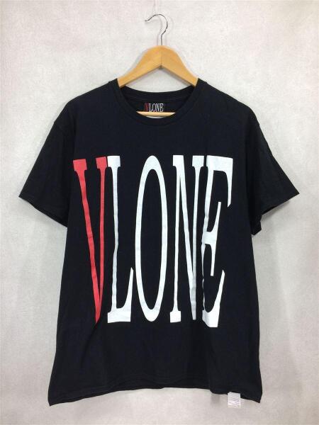 VLONE(ヴィーロン) / Tシャツ/M/コットン/ブラック/黒/ロゴプリント 