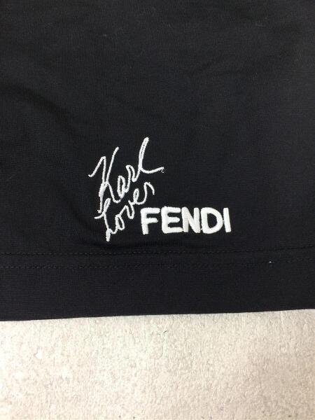 FENDI(フェンディ) / Tシャツ/52/コットン/ブラック/fy0682 1yn 
